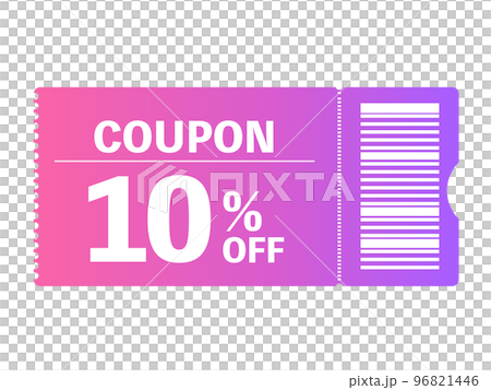 Simple coupon illustration 3 Simple coupon illustration 3 96821446
