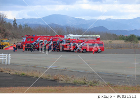 大館能代空港消火訓練 96821513