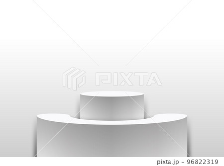 3D white podium stand tribune speech Isolated on clean background 3D white podium stand tribune speech Isolated on clean background 96822319