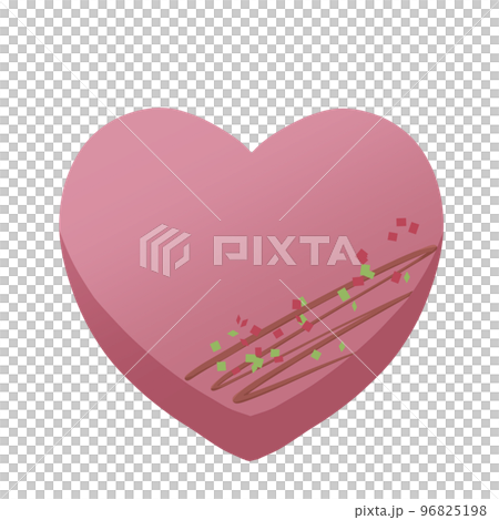 ハートのチョコレートベリー味 ハートのチョコレートベリー味 96825198