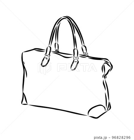 Sketches Of Bags. Vector Fashion Illustratio Stock Clipart | Royalty-Free |  FreeImages