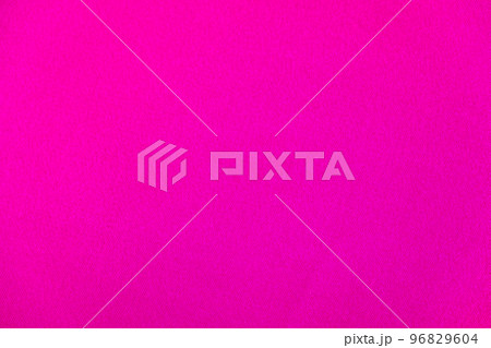 Pink satin fabric texture, beautiful pattern, top view. 96829604