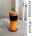 Orange Coffee Glass Drink 96830434