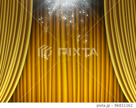 ステージカーテン　背景素材 96831162