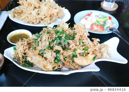 fried mushroom or deep fried Mushroom or fried golden needle mushroom fried mushroom or deep fried Mushroom or fried golden needle mushroom 96834416