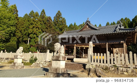 初秋の福本藩陣屋跡_大歳神社 初秋の福本藩陣屋跡_大歳神社 96834716