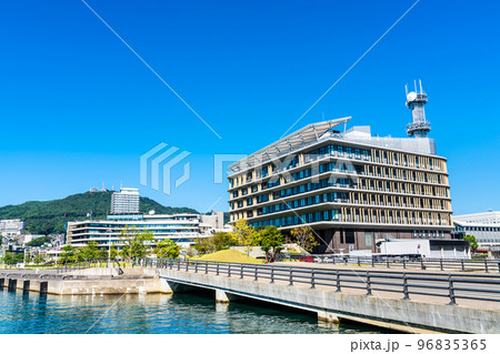 長崎県庁と長崎県警察本部 【長崎市】 長崎県庁と長崎県警察本部 【長崎市】 96835365