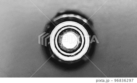 覗き穴(アート風) 96836297