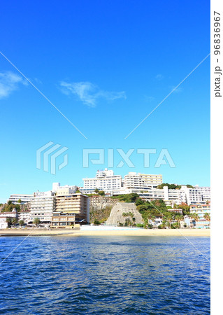 蒲郡市、西浦温泉の風景 96836967