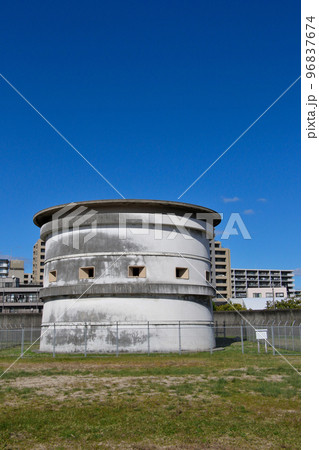 西宮市　御前浜の西宮砲台 96837674