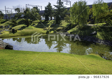 大分　大友氏館跡庭園　大分県大分市 96837926