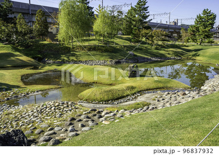 大分 大友氏館跡庭園 大分県大分市 大分 大友氏館跡庭園 大分県大分市 96837932