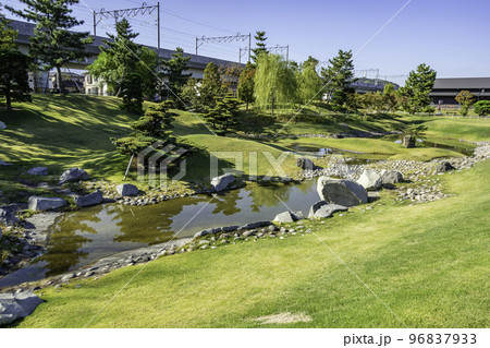 大分　大友氏館跡庭園　大分県大分市 96837933