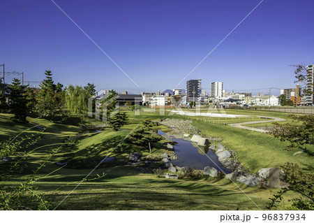 大分 大友氏館跡庭園 大分県大分市 大分 大友氏館跡庭園 大分県大分市 96837934