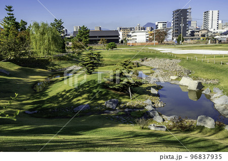 大分 大友氏館跡庭園 大分県大分市 大分 大友氏館跡庭園 大分県大分市 96837935