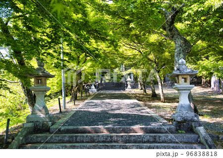 鶏足寺への道中 与志漏神社 鶏足寺への道中 与志漏神社 96838818