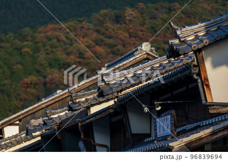 うだつの上がる町並み(岐阜県 美濃市) うだつの上がる町並み(岐阜県 美濃市) 96839694