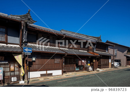 うだつの上がる町並み(岐阜県 美濃市) うだつの上がる町並み(岐阜県 美濃市) 96839723