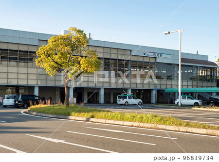 西尾駅の風景（愛知県西尾市） 96839734