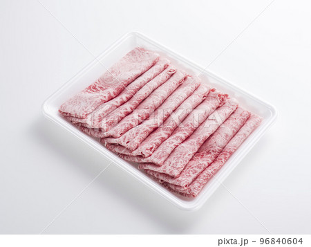 すき焼き用の牛肉　冷凍肉 96840604