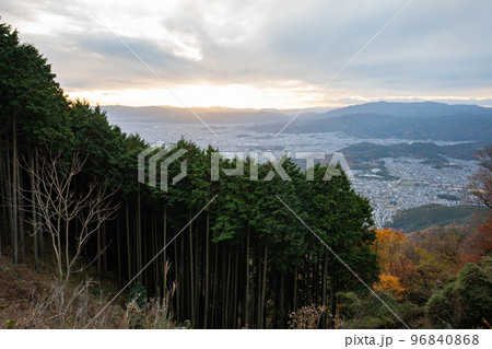 ケーブル比叡駅からの景観 96840868