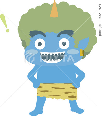 分かった顔をする青鬼 96841924