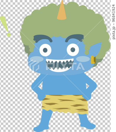 分かった顔をする青鬼 96841924