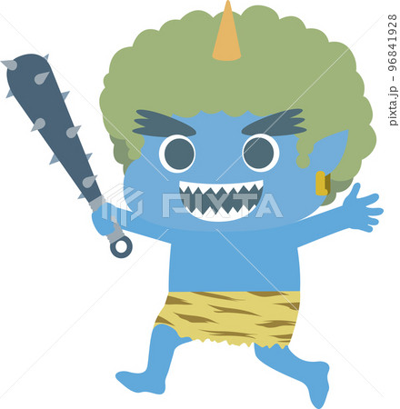 金棒をもった青鬼 96841928
