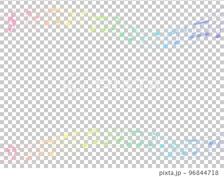 豐富多彩的活潑有趣的音樂框架 96844718