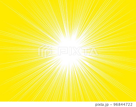 漫画のようなベタフラッシュの背景素材 96844722