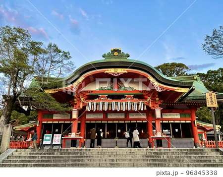 【京都】伏見稲荷大社「本殿」 96845338