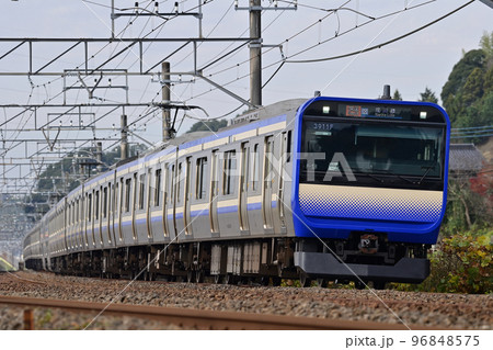 成田線 佐倉ー酒々井 JR東日本 E235系1000番台 F-18編成(鎌倉) 成田線 佐倉ー酒々井 JR東日本 E235系1000番台 F-18編成(鎌倉) 96848575