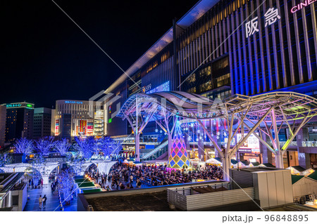 福岡クリスマスマーケット　博多駅前 96848895