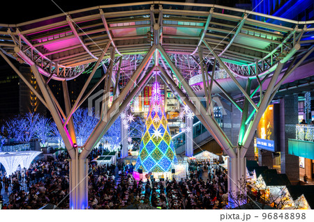 福岡クリスマスマーケット　博多駅前 96848898