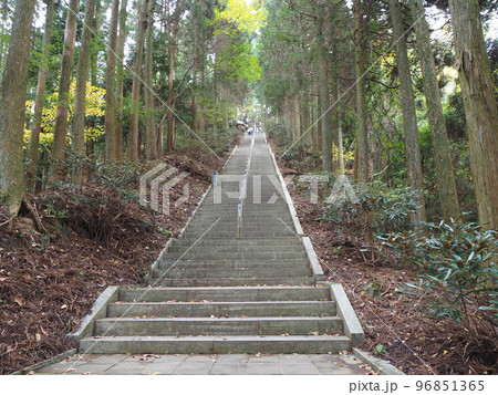 日本一の石段　熊本県下益城郡美里町坂本 96851365