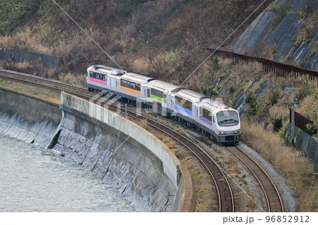 函館本線 石倉ー落部 JR北海道 キハ183系5200番台 ノースレインボーエクスプレス ニセコ 函館本線 石倉ー落部 JR北海道 キハ183系5200番台 ノースレインボーエクスプレス ニセコ 96852912
