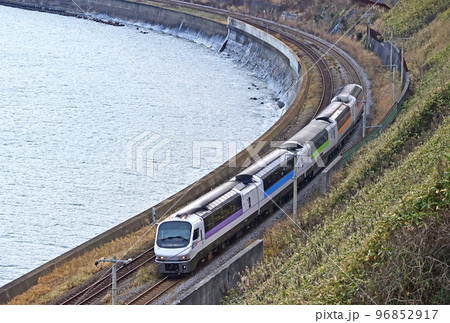 函館本線 石倉ー落部 JR北海道 キハ183系5200番台 ノースレインボーエクスプレス ニセコ 函館本線 石倉ー落部 JR北海道 キハ183系5200番台 ノースレインボーエクスプレス ニセコ 96852917