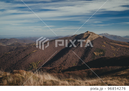 Bieszczady mountain in Poland. Bieszczady mountain in Poland. 96854276