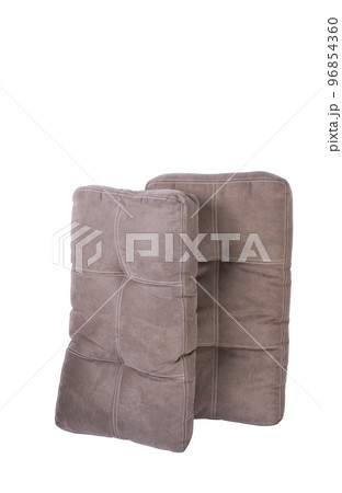 large sofa cushion isolated 96854360