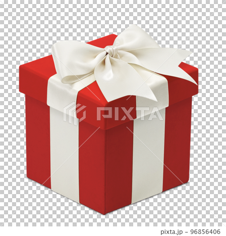 gift box christmas illustration real 96856406