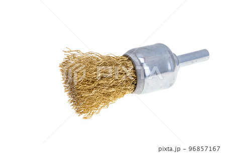 metal brush isolated 96857167