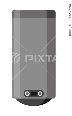 Boiler icon. Symbol of heating equipment. Vector water heater in flat style. Efficient house concept Boiler icon. Symbol of heating equipment. Vector water heater in flat style. Efficient house concept 96857498