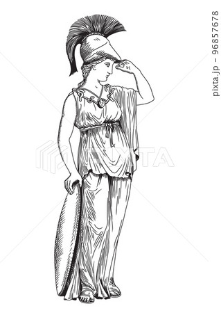 Vector Greek women. 96857678