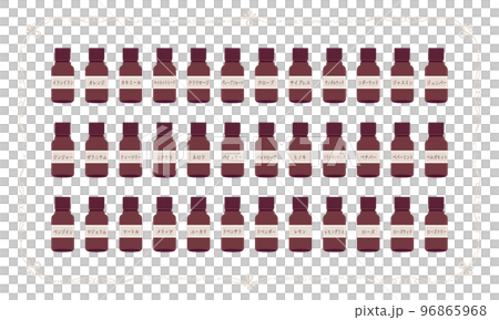 brown essential oil bottle, essential oil, essential oil, bottle of essential oil, aroma 96865968