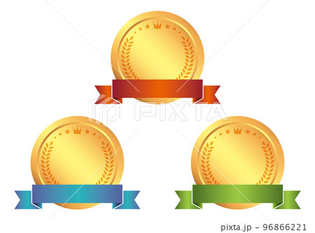 メダル素材セット01 96866221