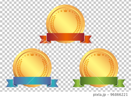 メダル素材セット01 96866221