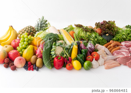 食材の盛り合わせ 96866481