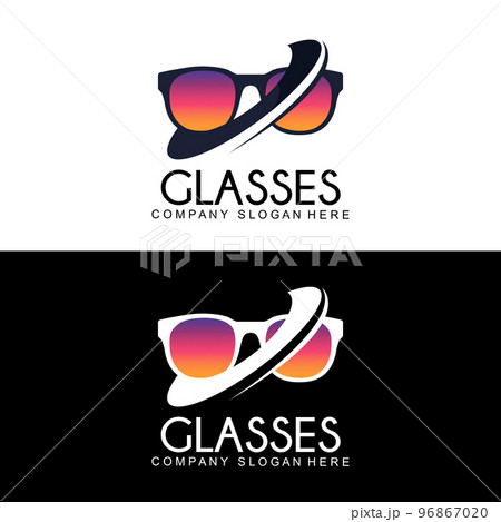 Glasses Logo, Fashion Look Vector, Design For Clothing Store, Glasses Shop, Eye Care Eye Salon 96867020