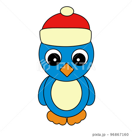 Illustration of Penguin Isolated on White Background. 96867160