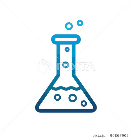 Illustration Vector graphic of Flask Glass icon template 96867905